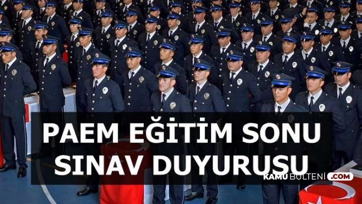 Akademi'den PAEM Eğitim Sonu Sınav Duyurusu