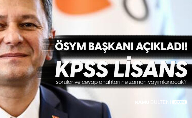 2020 KPSS Lisans Soruları ve Cevap Anahtarı Hakkında ...